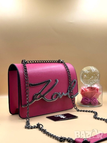 чанти 24х18см karl legenfeld, снимка 4 - Чанти - 51457773