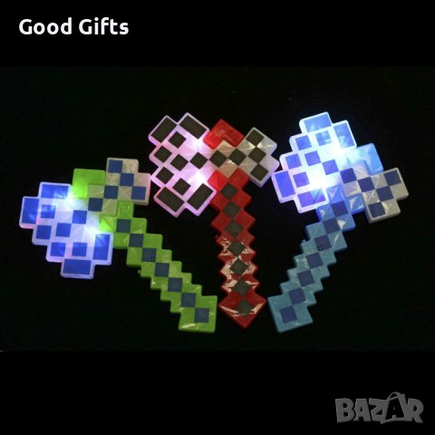 Брадва Майнкрафт Светеща + Звук , 38см, снимка 5 - Други - 39337440