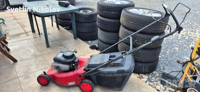 Бензинова косачка, снимка 3 - Градинска техника - 54058839