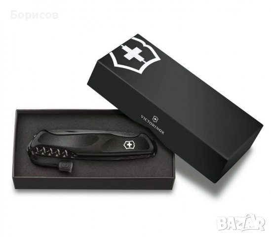 Швейцарски джобен нож Victorinox Ranger Grip 55 Onyx Black or Red, снимка 3 - Ножове - 39866719