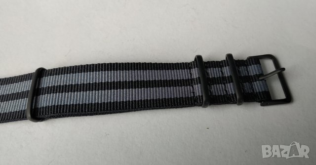 Текстилна каишка 24мм Нато Nato, снимка 6 - Каишки за часовници - 30864118