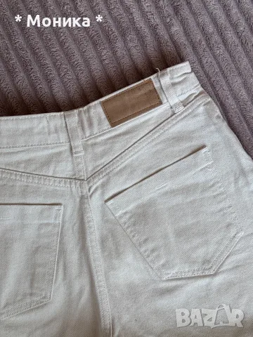 Бежови къси гащи Zara, снимка 4 - Къси панталони и бермуди - 55931419