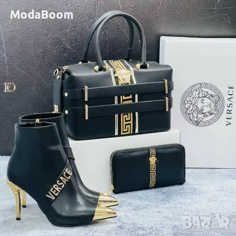 Versace дамски комплекти , снимка 4 - Дамски елегантни обувки - 48286521