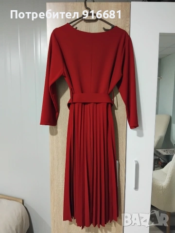 Дамска елегантна рокля , снимка 3 - Рокли - 54359071