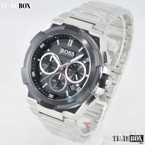 HUGO BOSS 1513359 Supernova Chronograph Silver. Нов мъжки часовник
