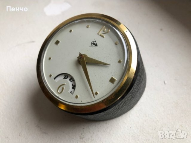 стар рекламен часовник "DUNLOP" - WEST GERMANY, снимка 3 - Антикварни и старинни предмети - 39293360