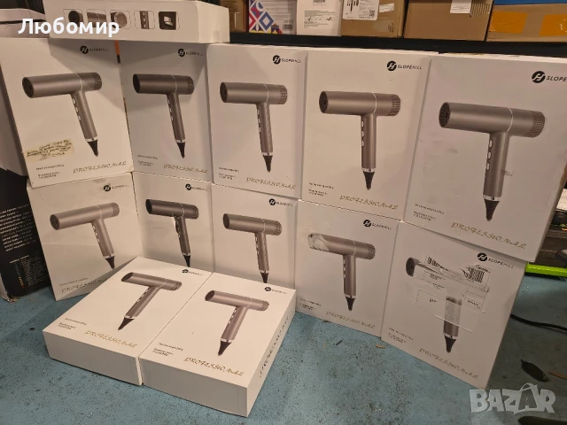 Сешоар Slopehill Ionic, професионален сешоар с мощен безчетков мотор, технология 2000w Oxy Active , снимка 3 - Сешоари - 50552419