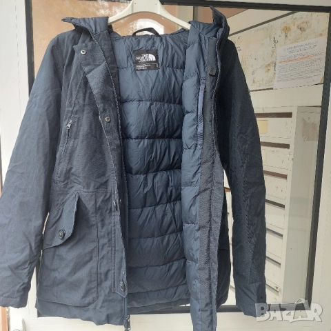 тъмно синьо дамско яке The North Face Mauna Kнea Parka размер S- , снимка 13 - Якета - 34637142