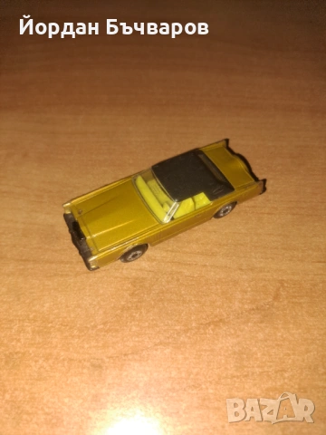 Lincoln Continental Matchbox Made in Bulgaria стара мет. количка, снимка 2 - Колекции - 53144227