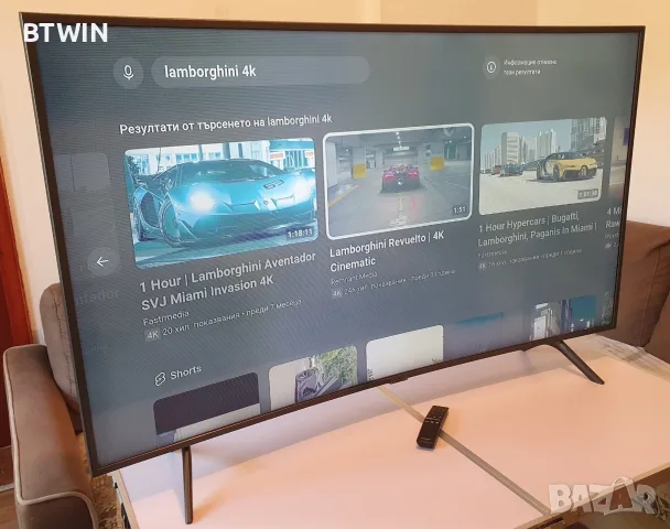 Телевизор Samsung - Извит - 55 ИНЧА - Smart - 4K - Ultra HD ! , снимка 10 - Телевизори - 55961572