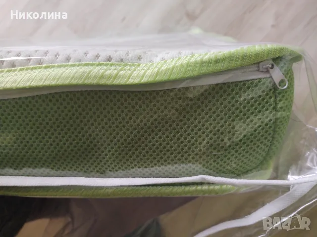 Двулицев матрак 65 на 110 см за детско легло или кошара , снимка 2 - Детски матраци - 48155096