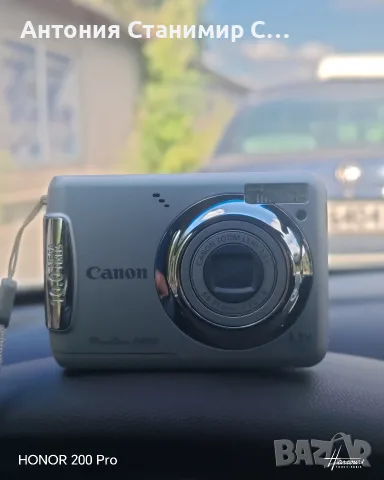 Canon powershot a480, снимка 12 - Фотоапарати - 55766424