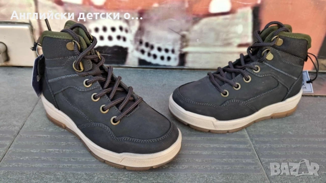 Английски кецове/боти естествена кожа Next , снимка 2 - Детски боти и ботуши - 53075887