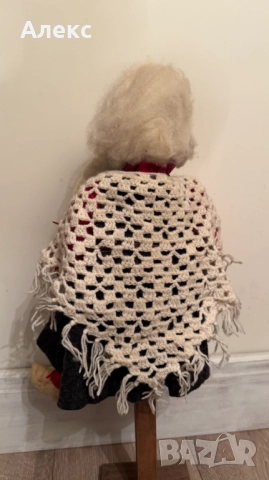 Винтидж, ръчно изработена кукла– Норвегия, 1960г! , снимка 5 - Колекции - 52432325