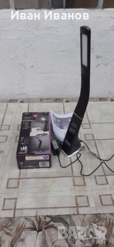 LED настолна лампа Livarno, снимка 8 - Настолни лампи - 54215829