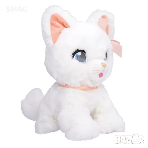 Пухкаво интерактивно коте Bella S_1227834, снимка 2 - Плюшени играчки - 48334258