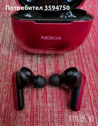 Слушалки Nokia TWS-842W Earbuds/ Pink/ Нови, снимка 6 - Bluetooth слушалки - 56315201