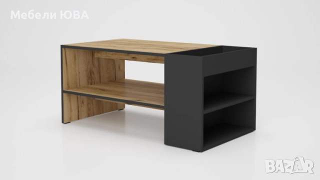 Холна маса НОРА с рафтове, снимка 2 - Маси - 51987929