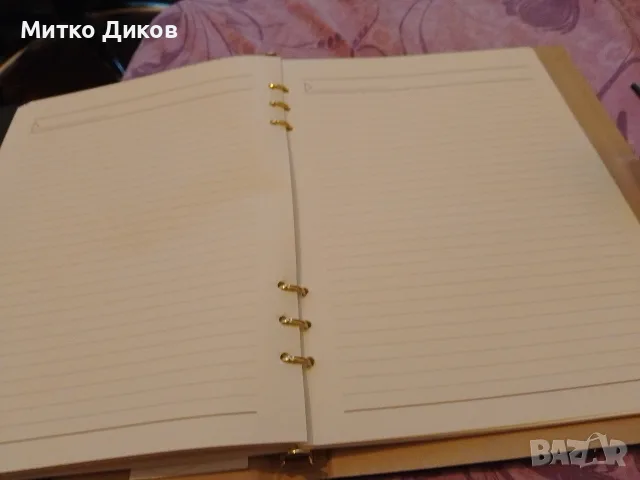 Penguin UN LTD дневник А4 нов Марков естествена кожа 296х216мм, снимка 8 - Други - 56120040