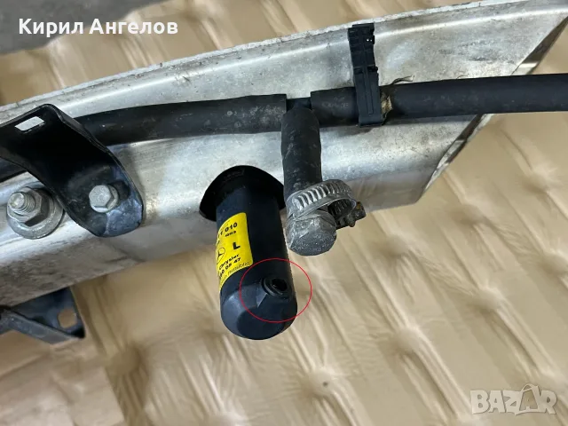 Гредата на предната броня за Mercedes C-class W203 (седан и комби), снимка 10 - Части - 56057041