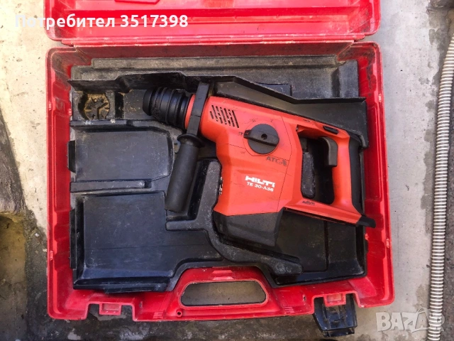 Мощен перфоратор Нilti ТЕ30-36V, снимка 2 - Други инструменти - 54154025