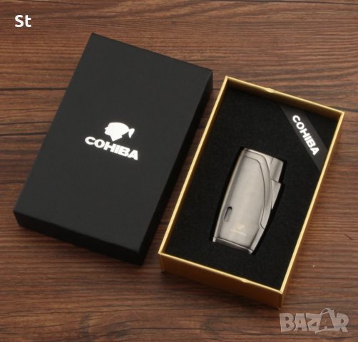 Запалка Cohiba кохиба с пънчер за пури, снимка 4 - Запалки - 42062158