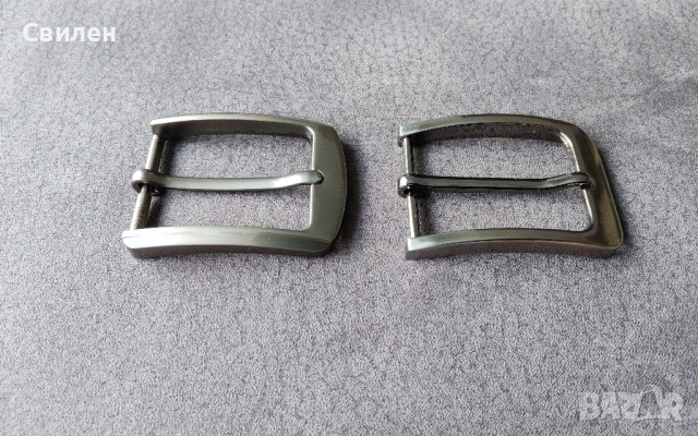 Масивна метална тока/катарама за кожен колан с широчина 35 мм., снимка 2 - Колани - 51858569