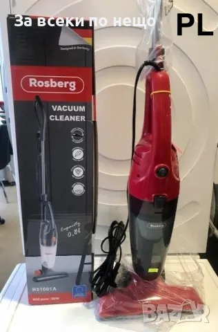 Прахосмукачка вертикална Rosberg R51001A,  HEPA филтър Код P2