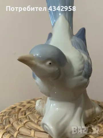 Vogel. Vintage porcelain.1950-1960г.Птица., снимка 2 - Антикварни и старинни предмети - 50423385
