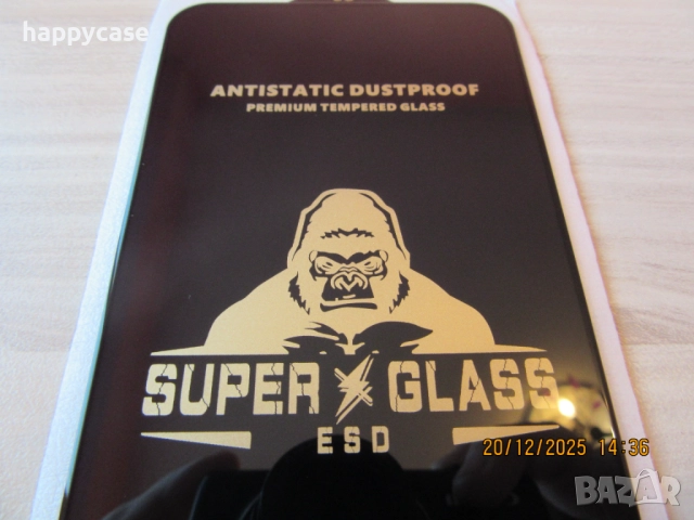 Honor Magic 8 Lite / ESD Premium Full Glue Стъклен протектор за екран, снимка 9 - Фолия, протектори - 52859565