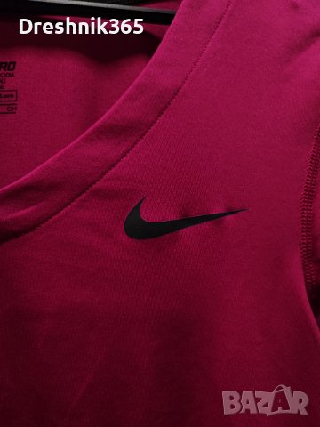 NIKE PRO Блуза Спортна/Дамска S, снимка 3 - Спортни екипи - 37521895