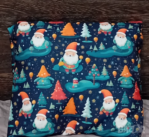 Коледни възглавници със силиконова  вата възглавница 