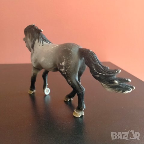 Колекционерска фигурка Schleich Кон Andalusian Stallion Grey Horse 2005 13607 , снимка 9 - Колекции - 42380636