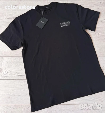 Мъжка Черна тениска Balmain/IM82n