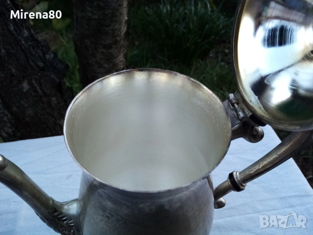 Посребрен винтидж комплект, снимка 7 - Антикварни и старинни предмети - 52529550