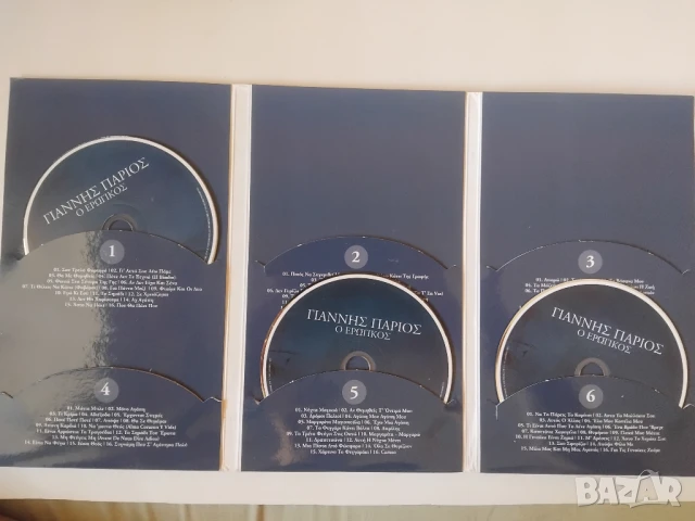 Оригинален ТРОЕН диск ГРЪЦКА МУЗИКА, снимка 2 - CD дискове - 51230220