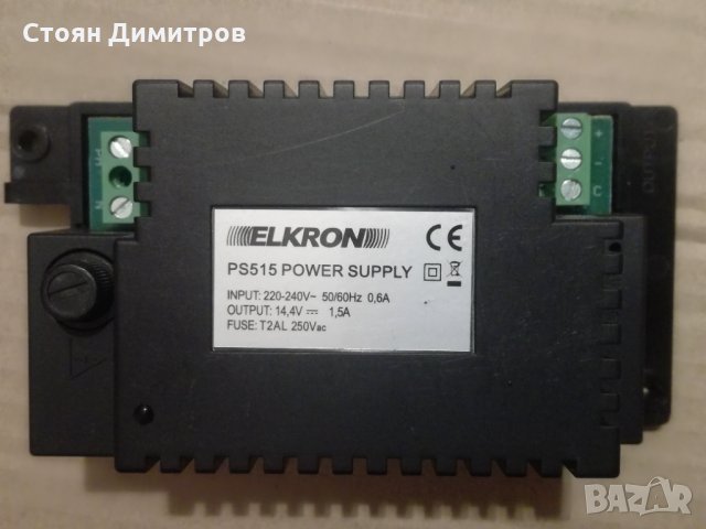 14.4V 1.5A ELKRON PS515 импулсно захранване