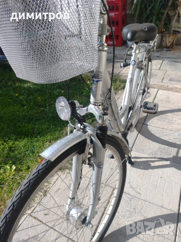 Немски алуминиев велосипед, снимка 5 - Велосипеди - 52578562