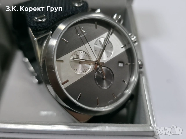 Часовник CALVIN KLEIN Eager Chronograph K4B371B3