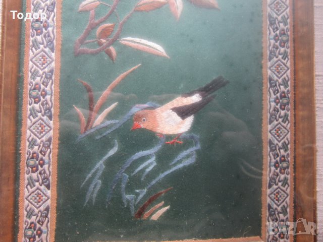 Невероятен старинен гоблен , снимка 6 - Гоблени - 31823882