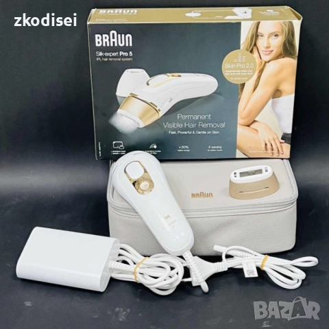 Лазерен епилатор BRAUN - SILK EXPERT PRO 5