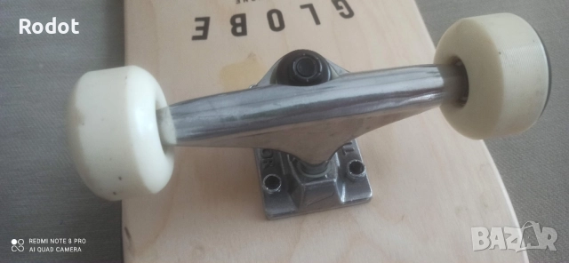 Скейтборд машинки/колесари/ и колела Globe 52 мм skate trucks, снимка 9 - Скейтборд, ховърборд, уейвборд - 52324957