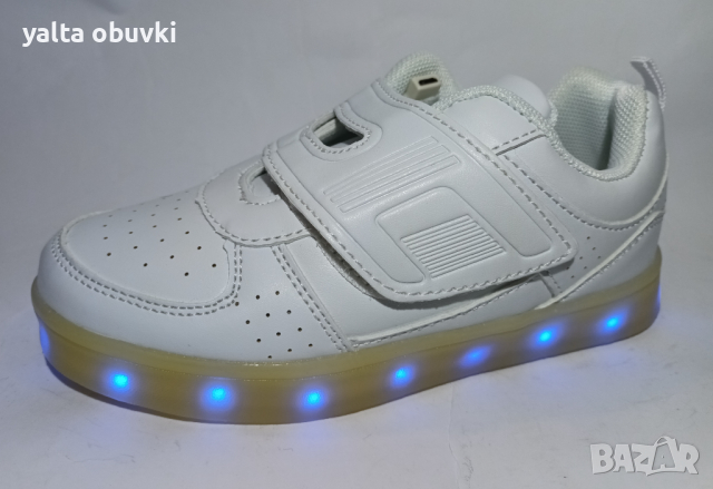 Детски светещи кецове LB-687, LED светлини, USB зарядно, снимка 6 - Детски маратонки - 44759289