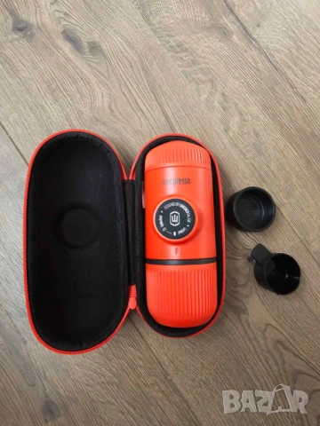 Кафемашина WACACO NANOPRESSO RED+CASE 80.00 ml, 18.00 bar, ЧЕРВЕН+ Твърд защитен калъф само за 70€, снимка 2 - Кафемашини - 54269646