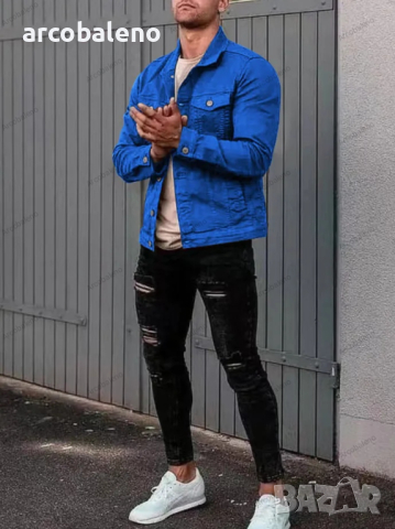 Мъжка ежедневна риза (яке) с много джобове, 6цвята , снимка 13 - Ризи - 44751899