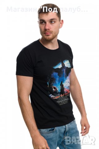 Нова мъжка тениска с дигитален печат STAR WARS - The Rise of Skywalker, снимка 6 - Тениски - 27814792