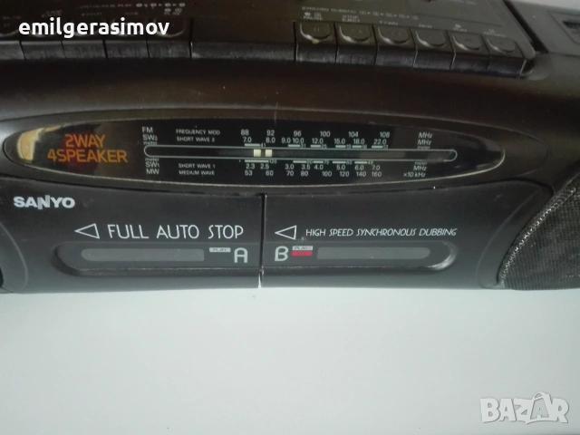 Радиокасетофон SANYO , радио NORD MENDE и Neywa 402., снимка 4 - Антикварни и старинни предмети - 51097242