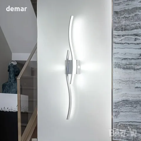 Модерни LED аплици за стена 28W 6000K, 81,3 см