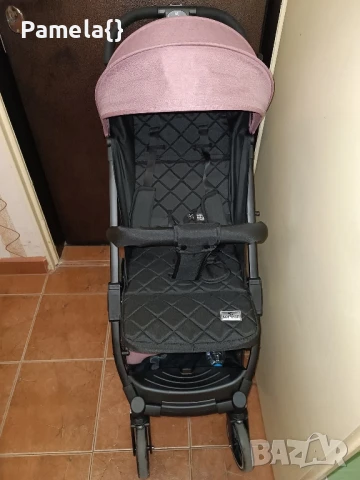 Детска количка Lorelli Fiorano с покривало, снимка 8 - Детски колички - 51385468