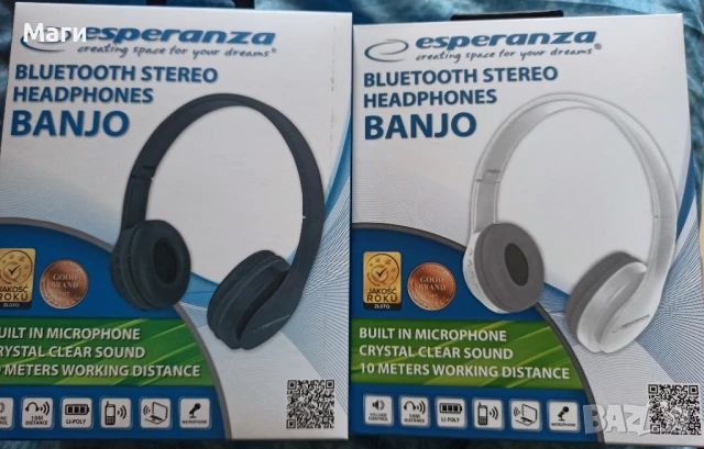 Bluetooth безжични слушалки , снимка 2 - Слушалки, hands-free - 50482970